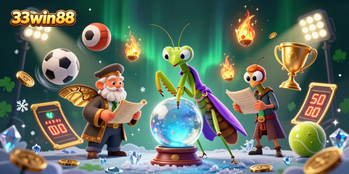 Experience game mastery at 33win88 with engaging sports betting elements and vibrant casino visuals.