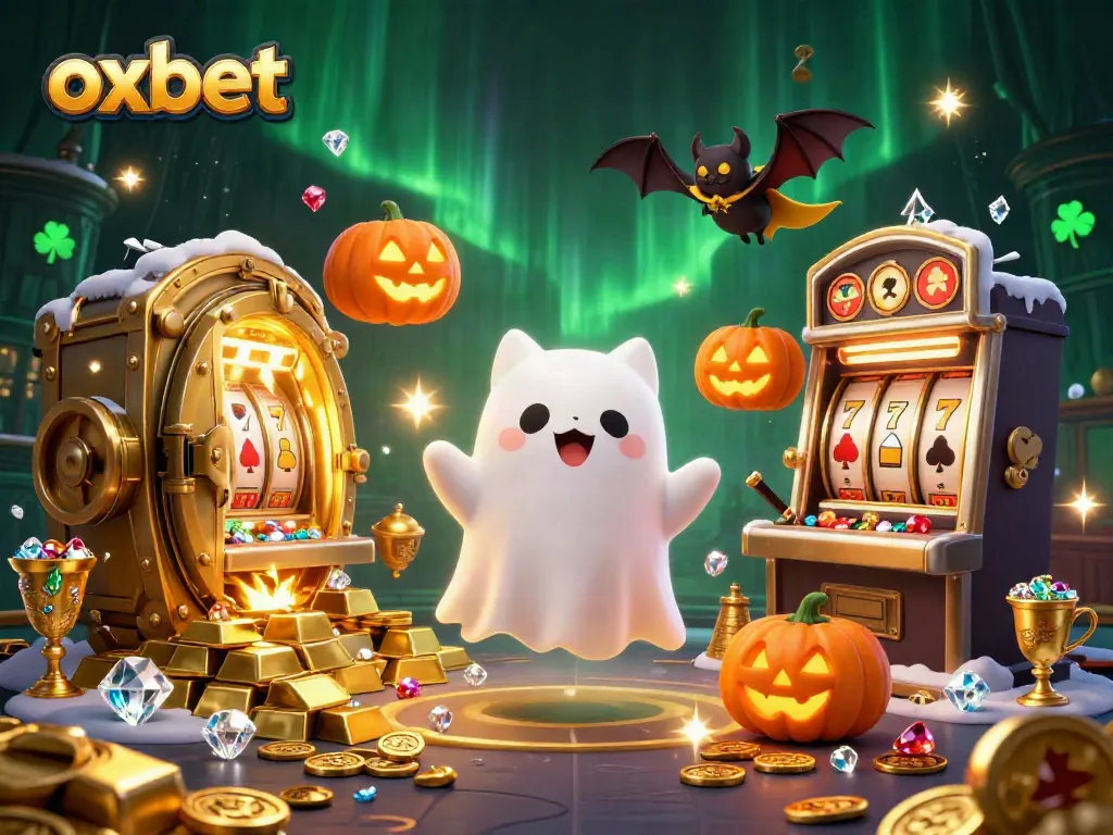 Experience thrilling gameplay with oxbet in a vibrant casino scene filled with exciting characters and treasures.